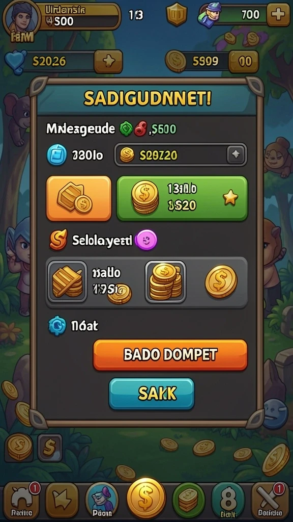 Gameplay yang seru dengan berbagai tantangan menarik.