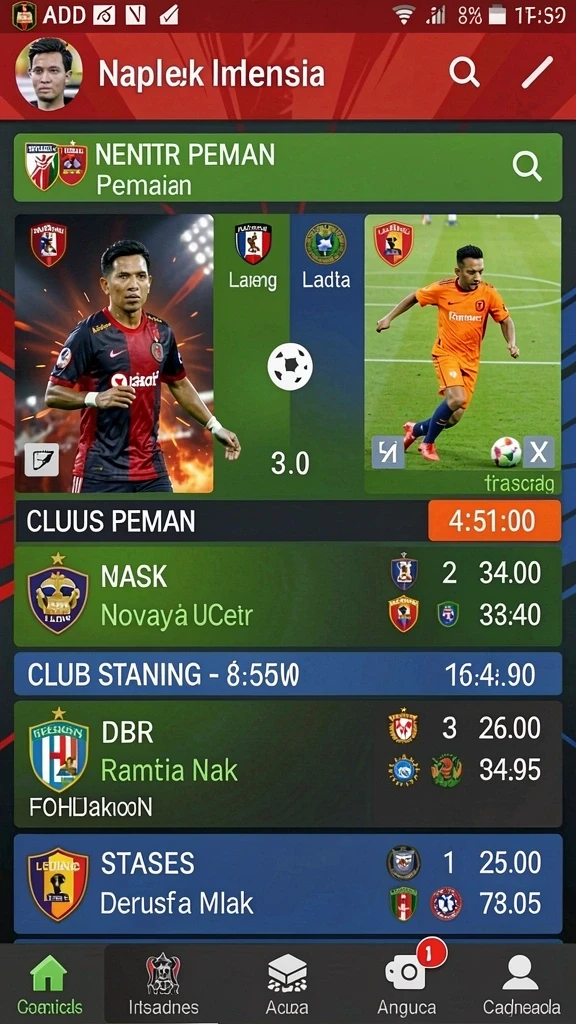 Karakter unik dengan kemampuan khusus tersedia.