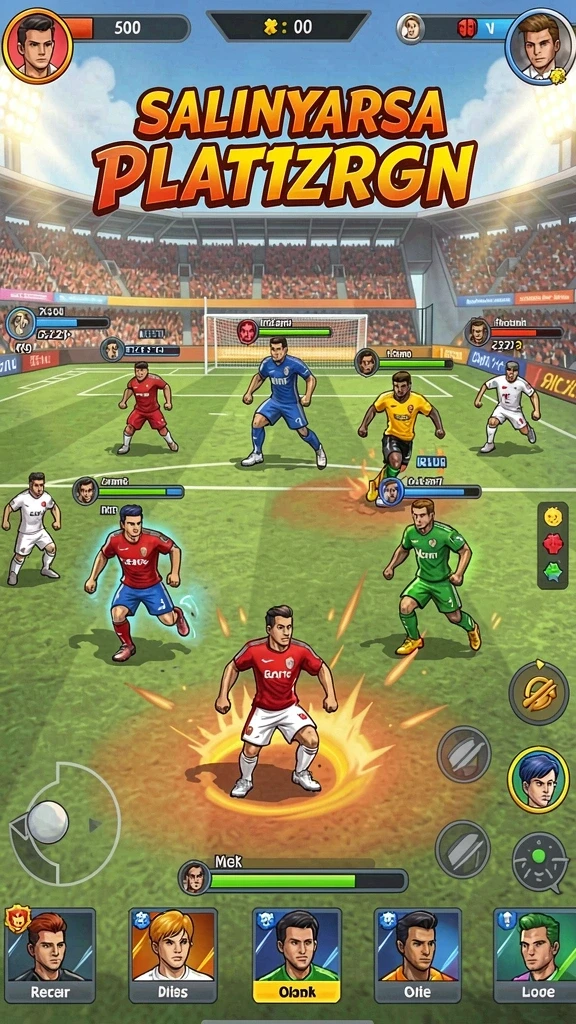 Tampilan antarmuka game yang menarik dan intuitif.