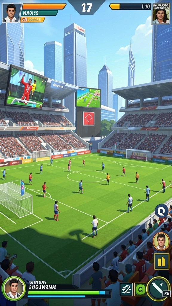 Screenshot fitur mode multiplayer saat bermain.
