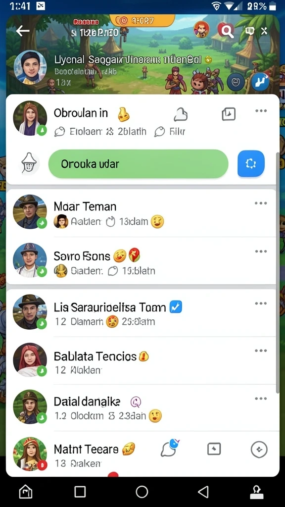 Tampilan antarmuka yang menarik dan mudah digunakan.