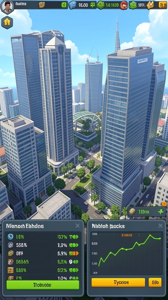 Fitur peningkatan level karakter yang menarik.