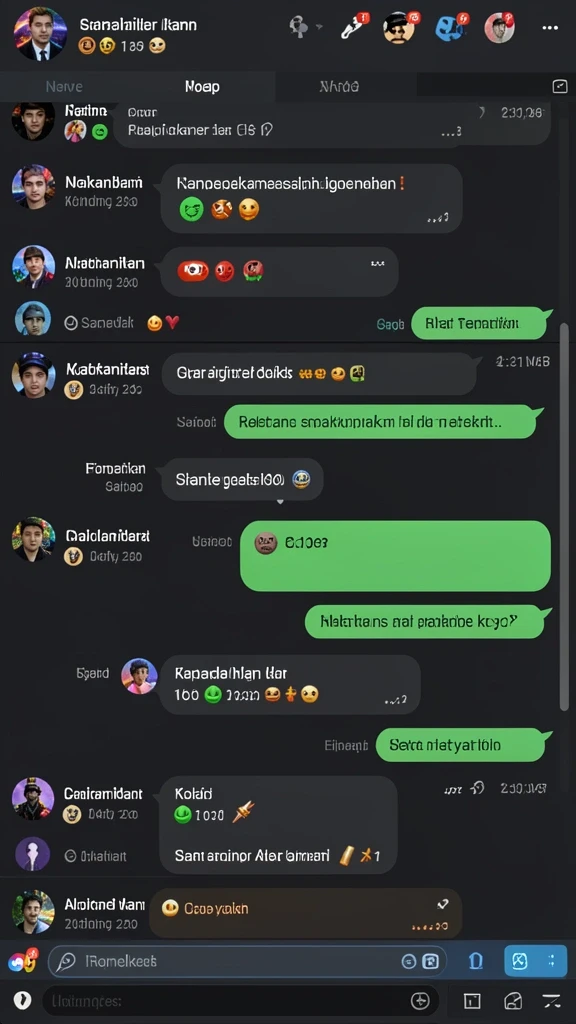 Menu permainan yang mudah diakses dan intuitif.