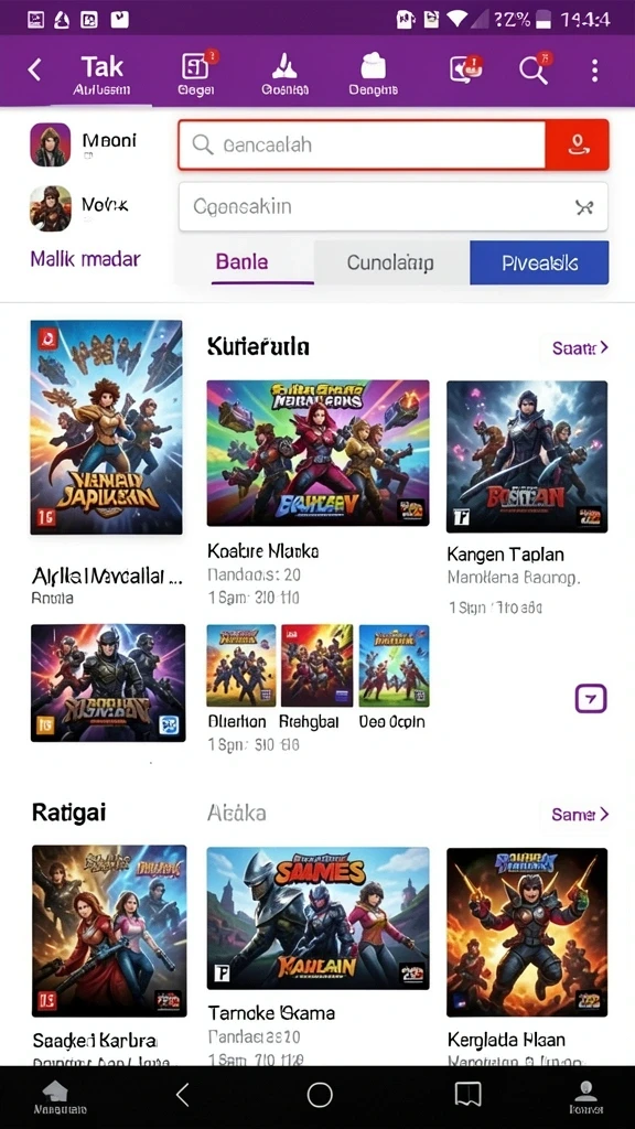 Karakter unik yang bisa dipilih oleh pemain.