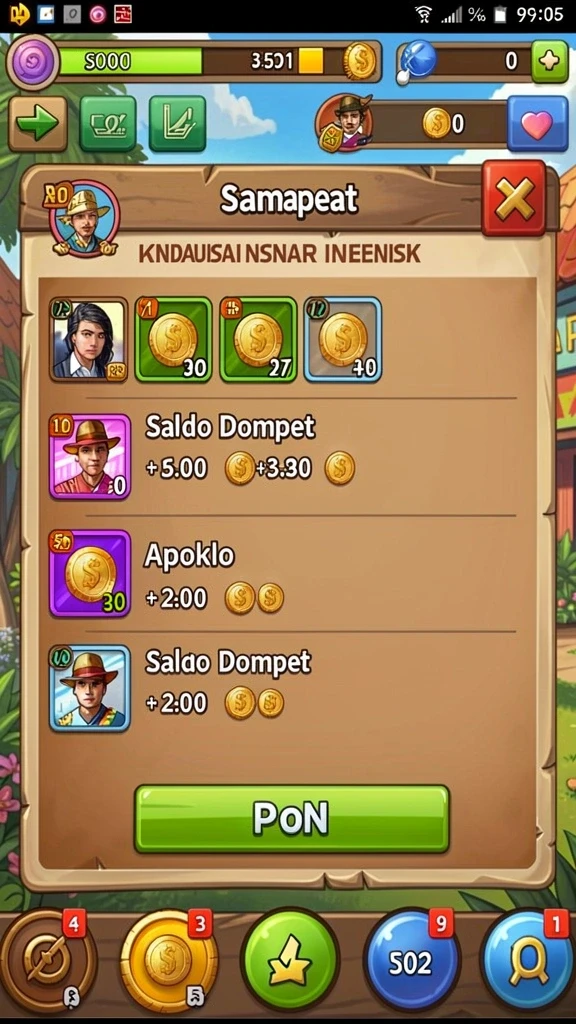 Screenshot menampilkan mode multiplayer yang seru dan kompetitif.