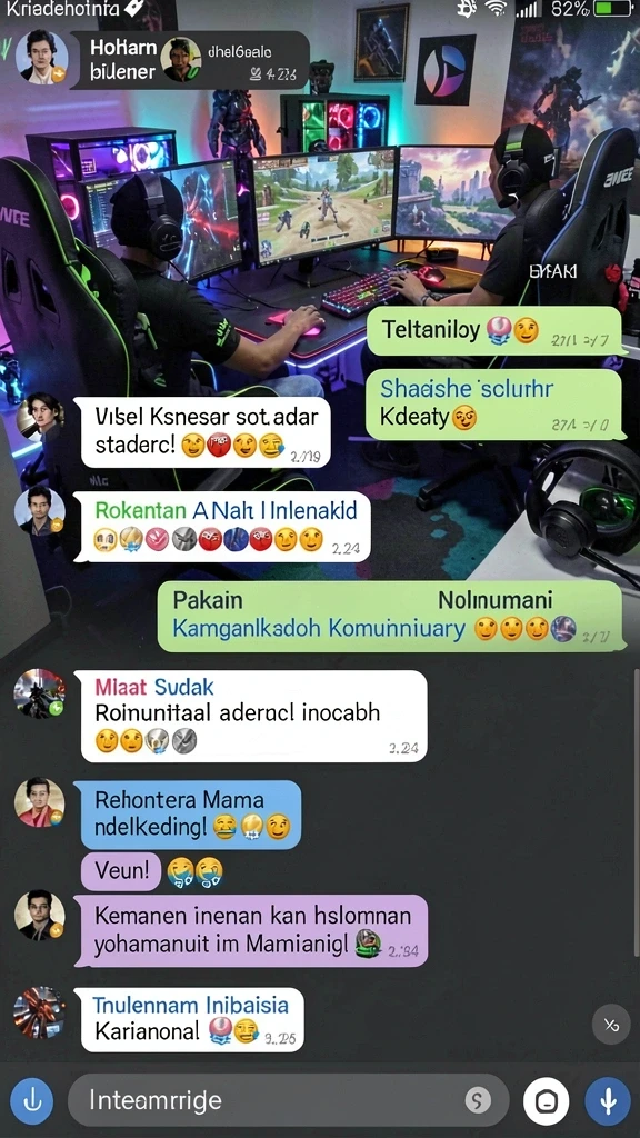 Tampilan awal permainan yang menarik.