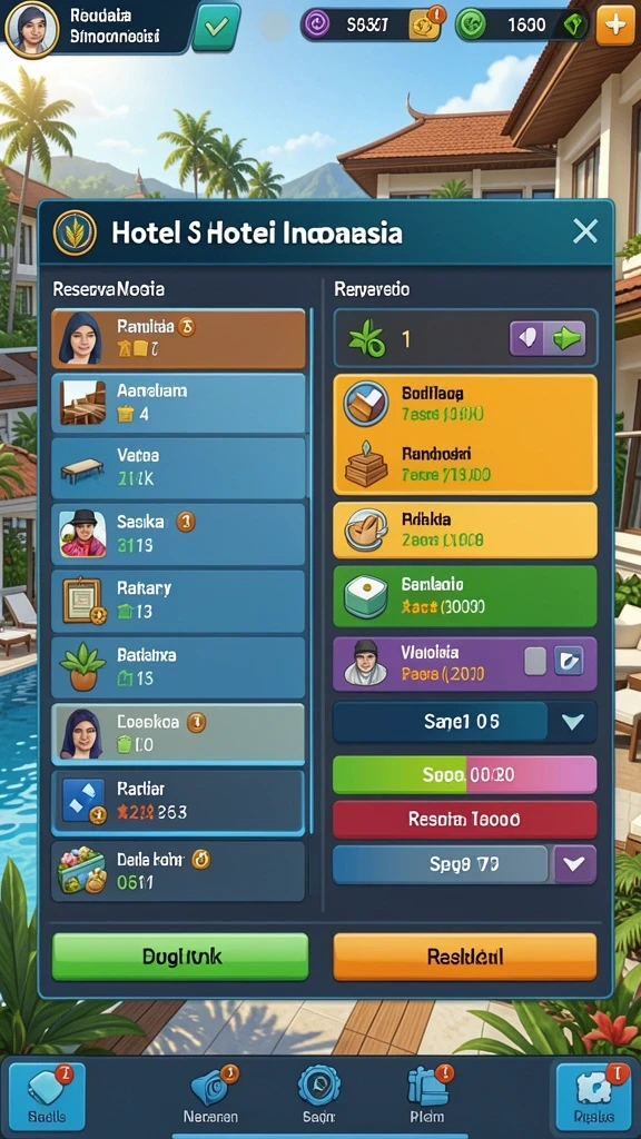 Screenshot menampilkan aksi karakter dalam game.