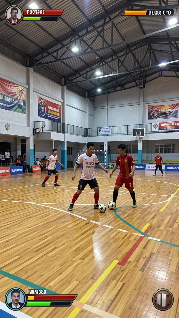 Tampilan utama yang mengesankan dan mudah dinavigasi.