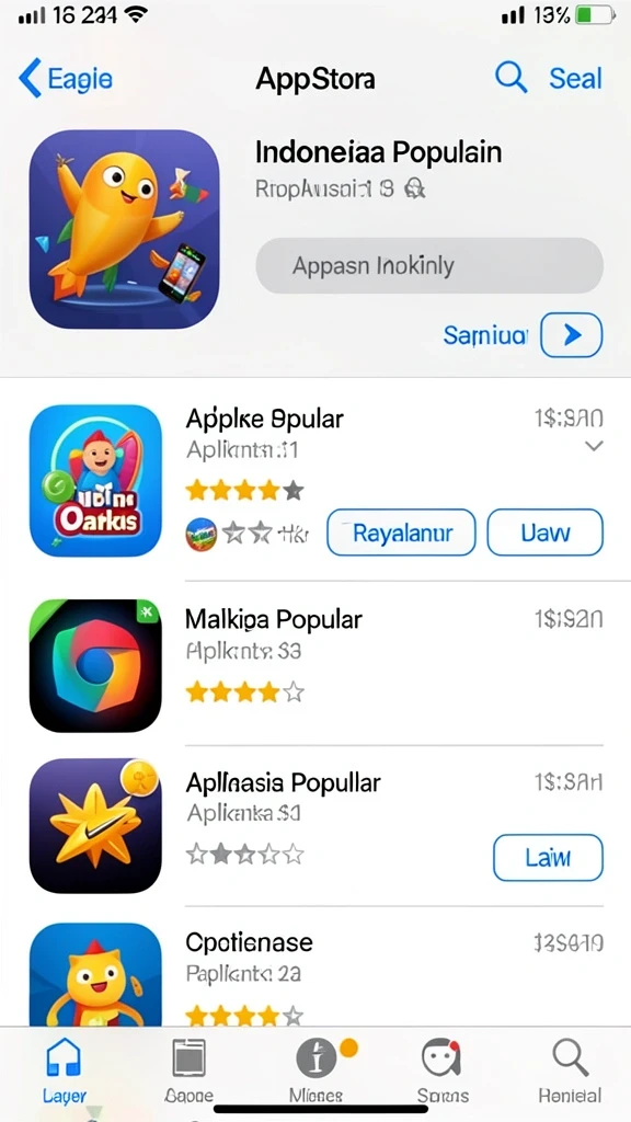 Karakter unik yang dapat dipilih sesuai keinginan pemain.