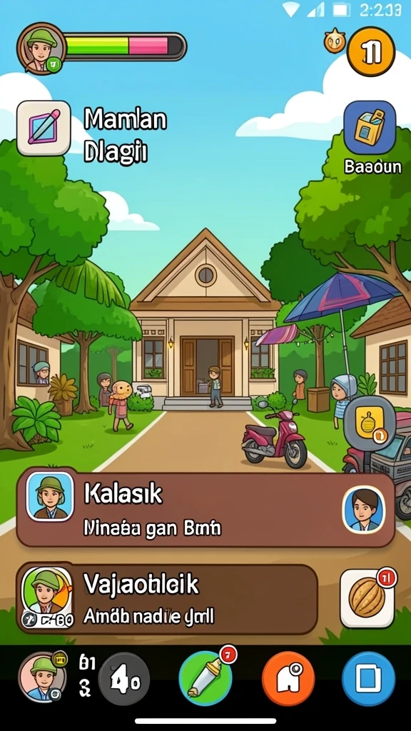 Tampilan antarmuka yang menarik dan mudah digunakan.