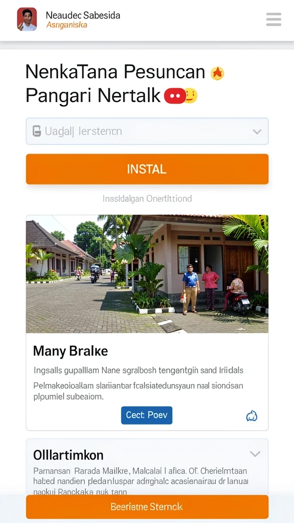 Menampilkan berbagai jenis permainan yang tersedia.