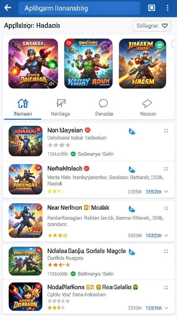 Misi menarik dengan level yang menantang.