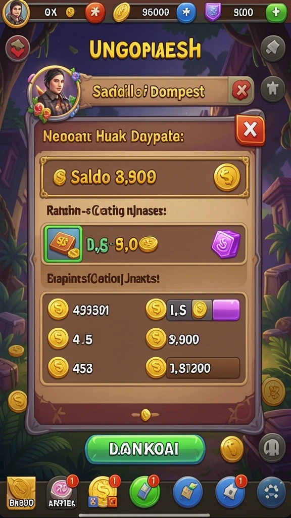 Adegan pertarungan epik melawan monster besar.
