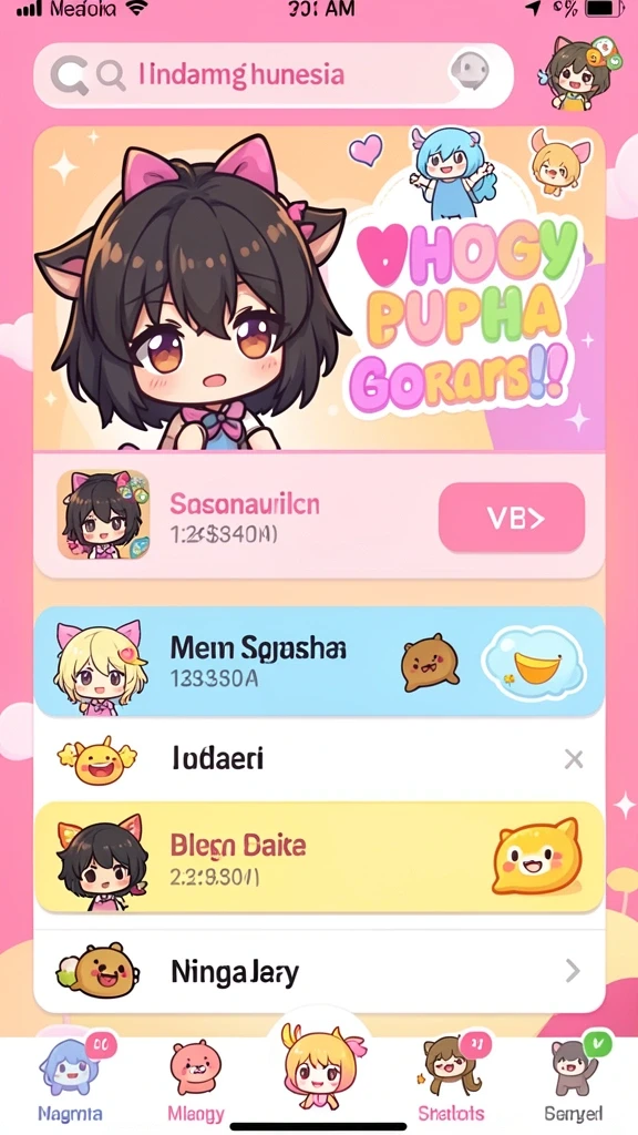 Beragam mode permainan yang bisa dipilih.