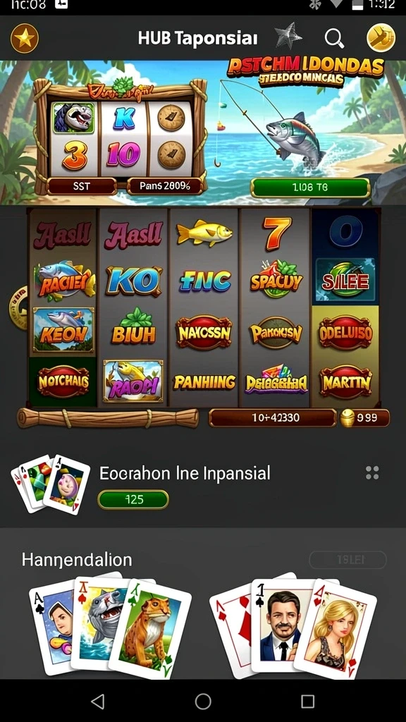 Tampilan antarmuka utama GEBYAR4D yang menarik.
