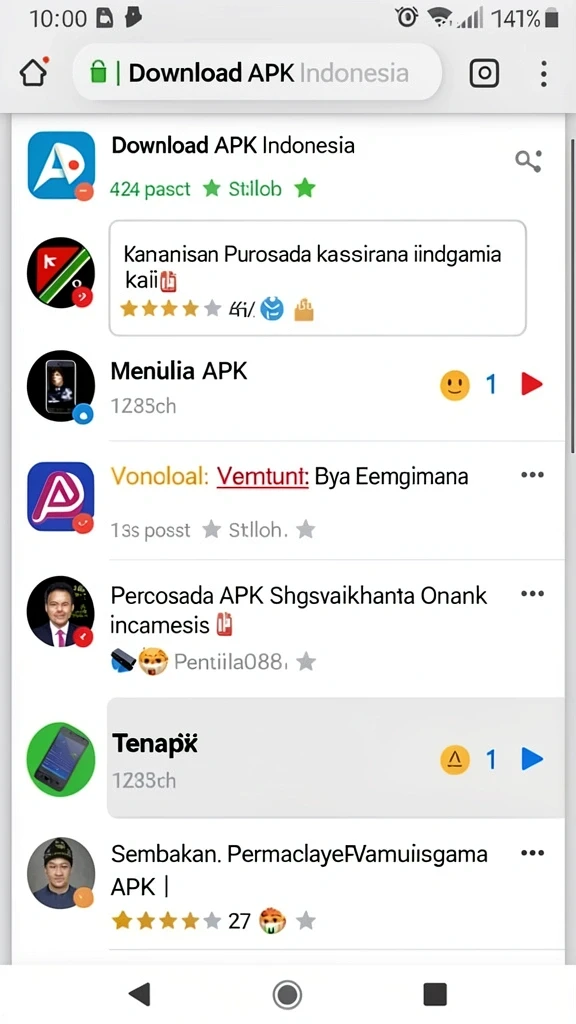 Gambar antarmuka pengguna yang menarik dan user-friendly.