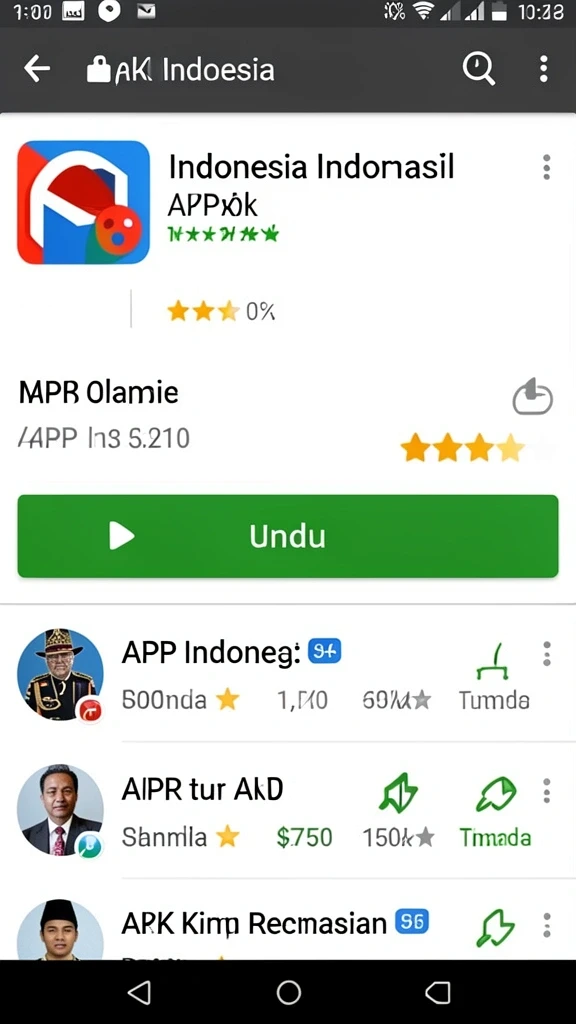 Tampilan awal aplikasi KATSU5 yang menarik dan intuitif.