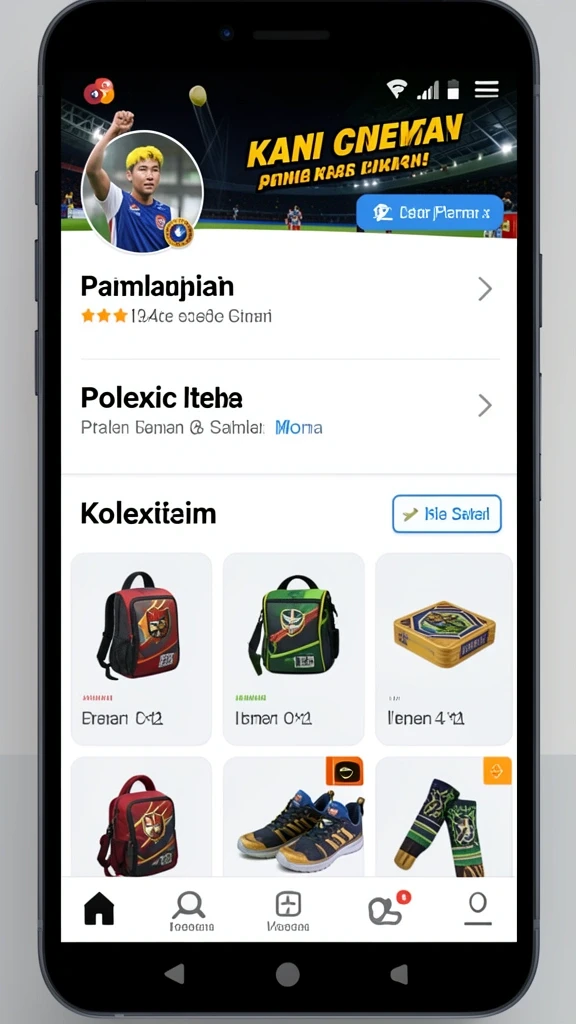 Fitur bonus menggiurkan dalam permainan.