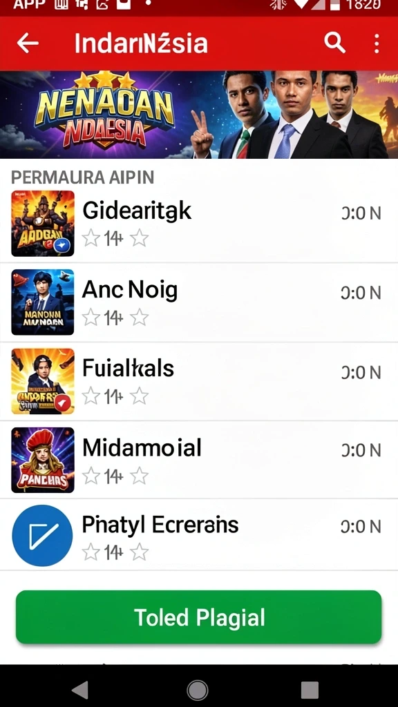 Tampilan awal yang misterius dan menegangkan.