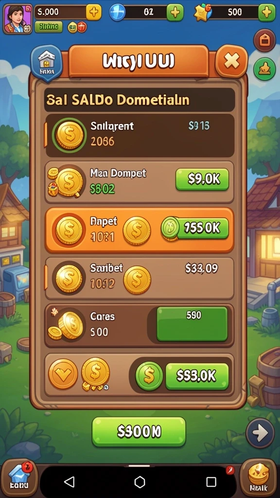 Karakter dalam game yang beragam dan menarik.