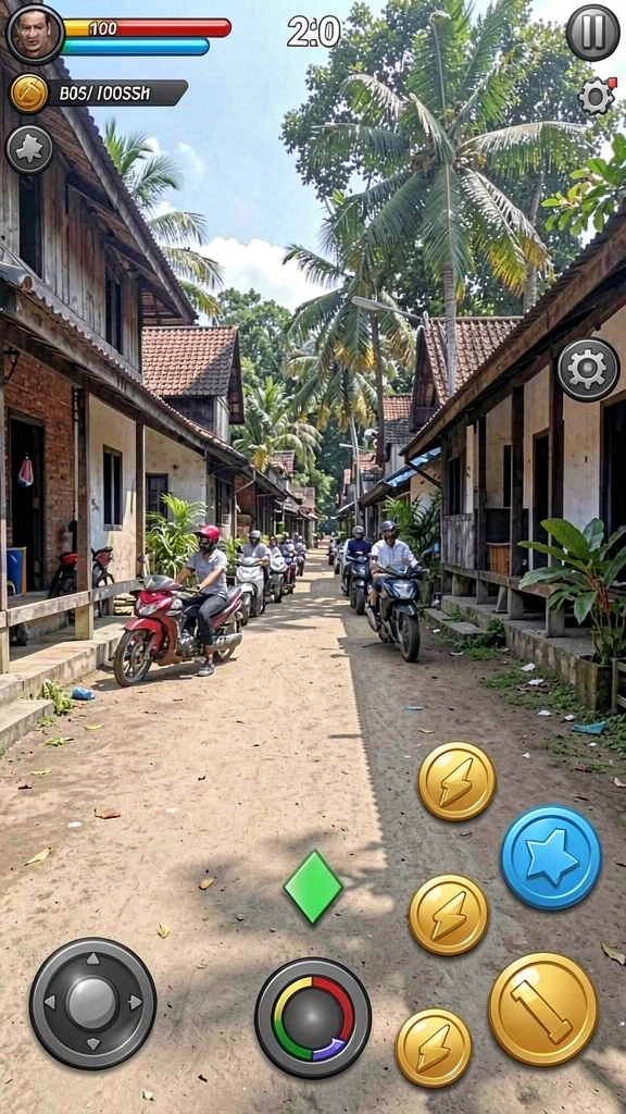 Level yang menantang dan seru untuk dimainkan.