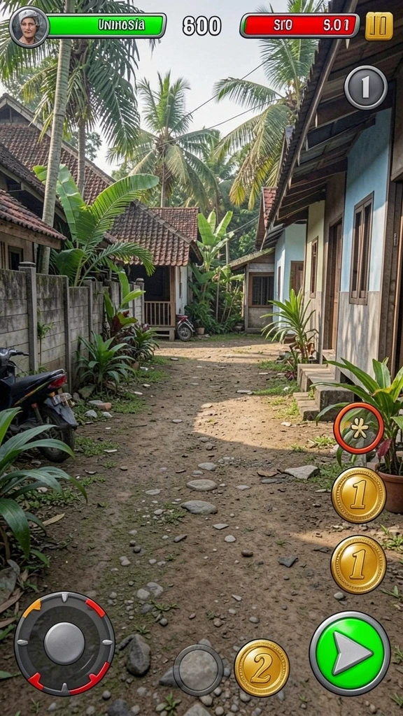 Tampilan menu awal MNDUIT yang menarik dan user-friendly.