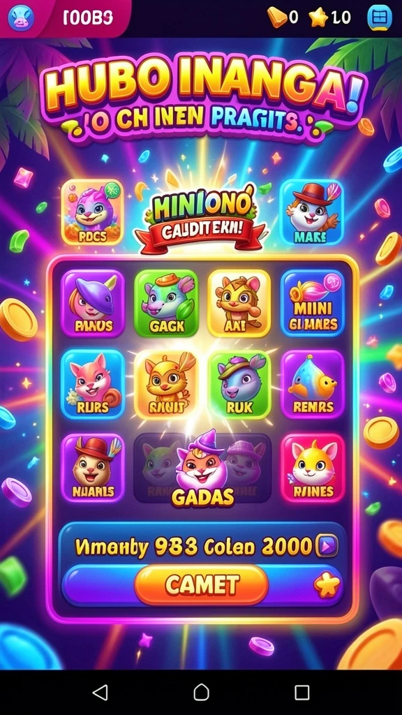 Tampilan antarmuka utama NABUNG77 yang menarik.