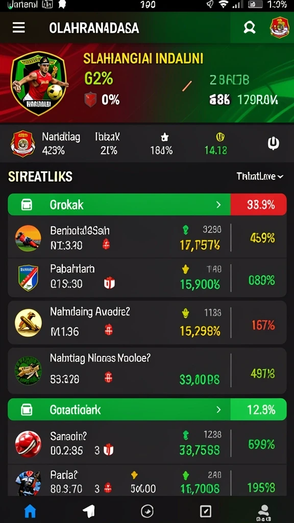 Fitur statistik yang membantu Anda memilih nomor dengan tepat.