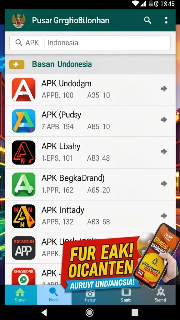 Tampilan awal P200M yang menarik dan intuitif.