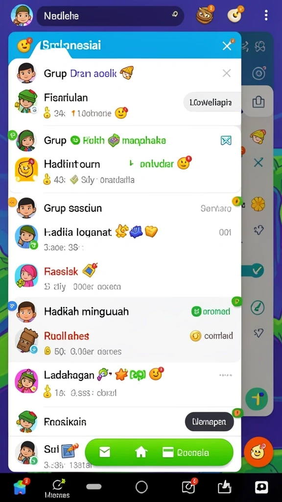 Tampilan antarmuka pengguna yang sederhana dan intuitif.