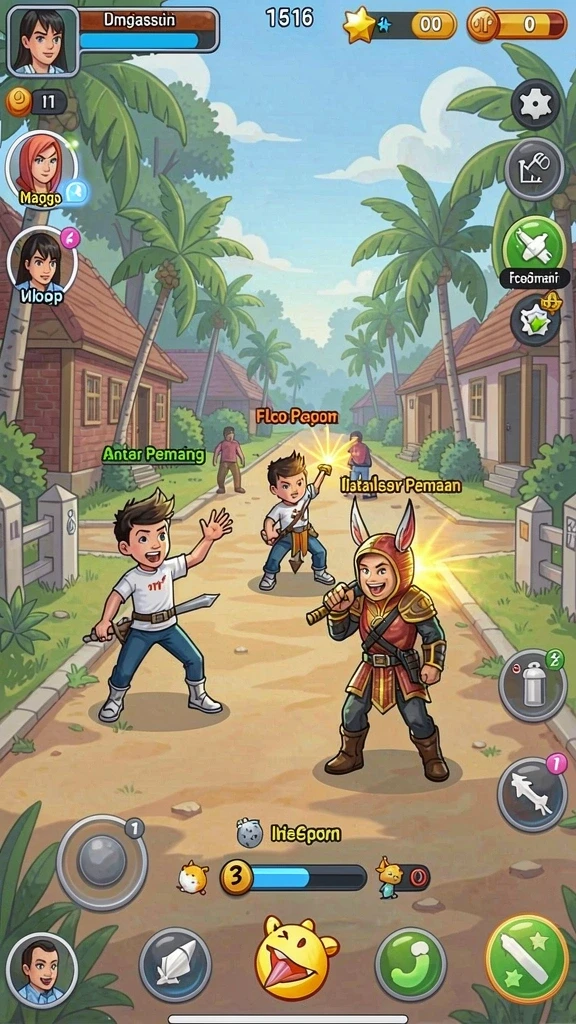 Sistem reward yang memuaskan bagi para pemain.