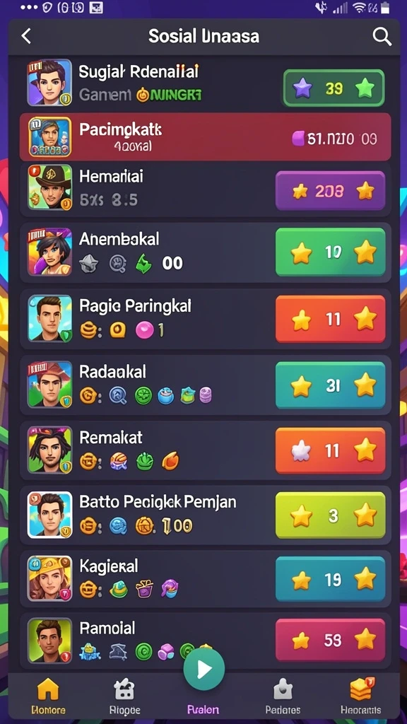Bergabunglah dengan komunitas pemain yang aktif.