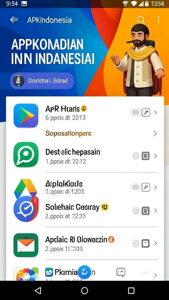 Screenshot menampilkan salah satu karakter unik di R6R6.