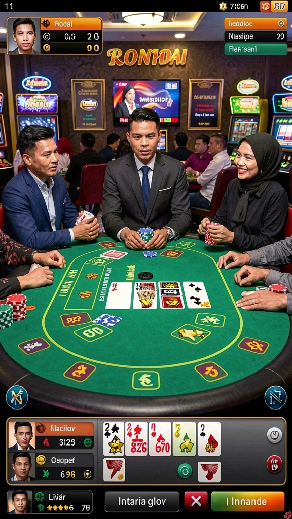 Fitur multiplayer yang memungkinkan bermain dengan teman.