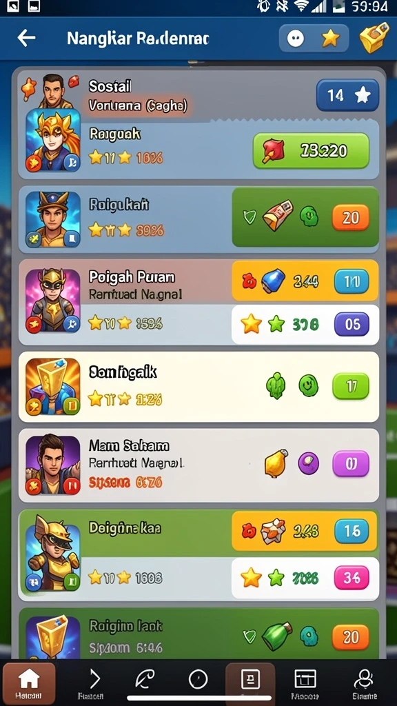 Gameplay yang mendebarkan dengan berbagai tantangan.