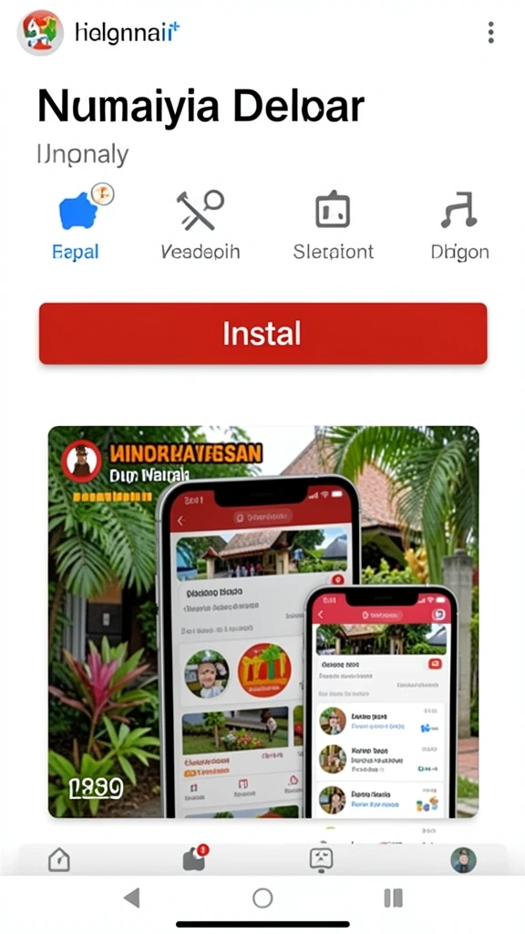 Tampilan antarmuka yang user-friendly dan mudah dipahami.