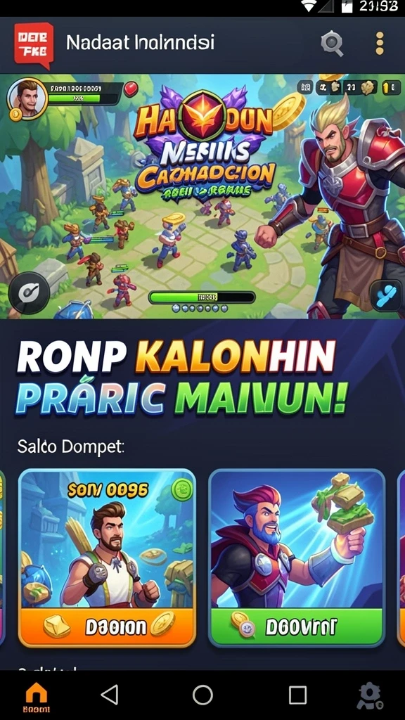 Screenshot menampilkan karakter penjelajah di tengah hutan.