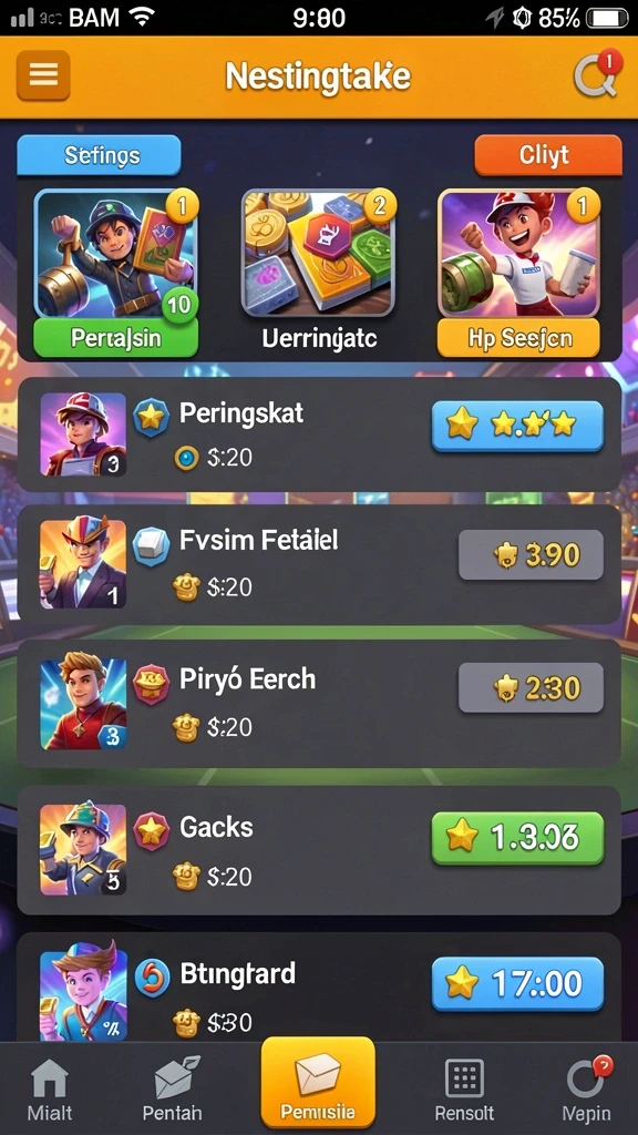 Gameplay menarik dengan karakter yang dapat disesuaikan.