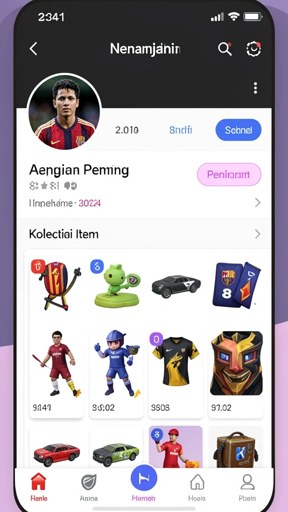 Tampilan antarmuka yang menarik dan intuitif.