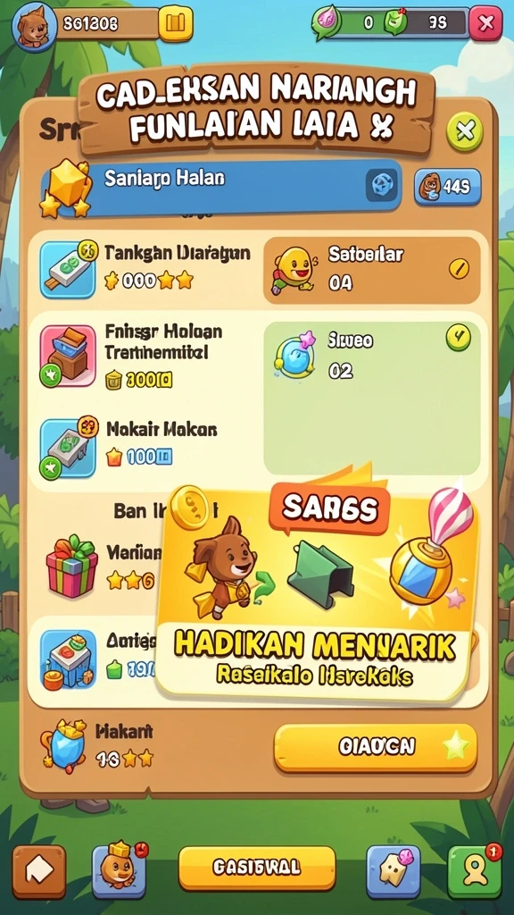 Beragam pilihan permainan yang tersedia di SURGA77.