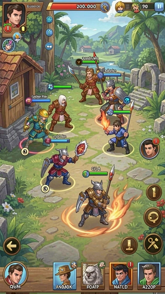 Bersaing dengan teman dalam mode multiplayer.
