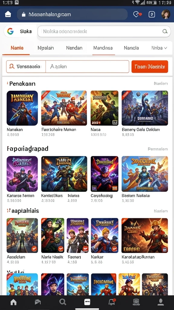 Tampilan antarmuka yang menarik dan intuitif.
