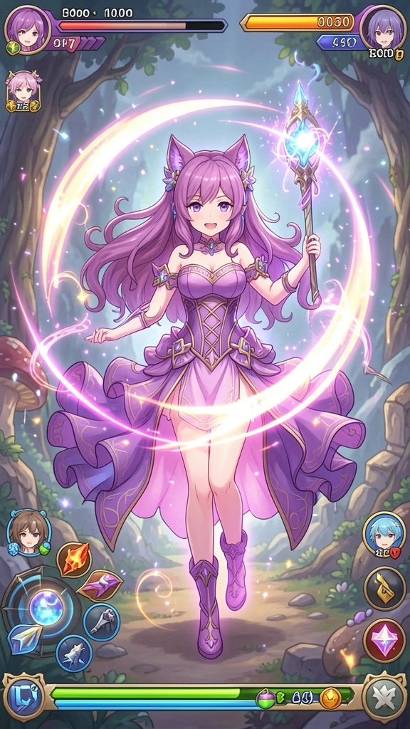 Grafis yang memukau membuat pengalaman bermain semakin seru.