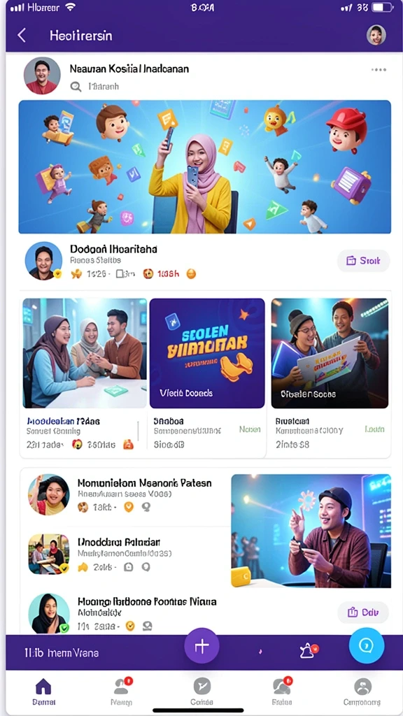 Tampilan antarmuka pengguna yang menarik dan mudah dinavigasi.