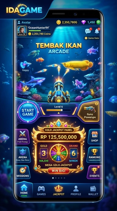 idagame — menu pengaturan